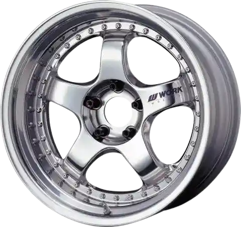Work Meister S1 3P 5x112 18x10.5-1 R Disk Bright Buff Finish No Minimum Order