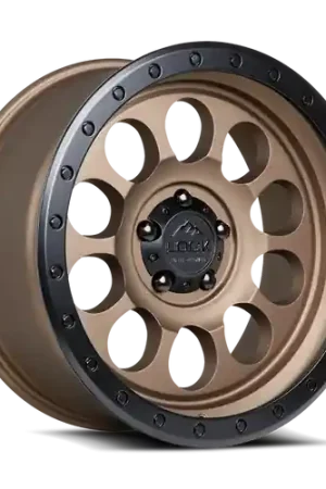 Grab Now LOCK OFFROAD 50CAL 6x139.7 20x9 -12 Matte Desert Bronze W Matte Black Ring