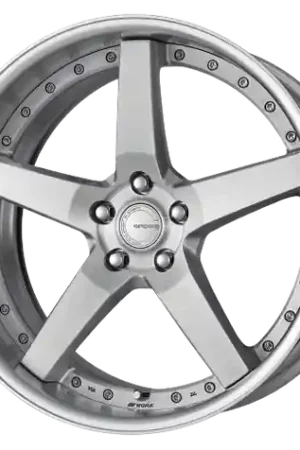 Same Day Shipping Work Gnosis Gr203 5x120.65 19x10+30 H Disk Brush Silver Clear