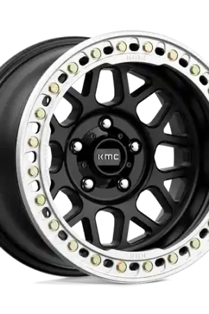 KMC KM235 GRENADE CRAWL BEADLOCK 8X170 18X9 -24 SATIN BLACK Factory Price