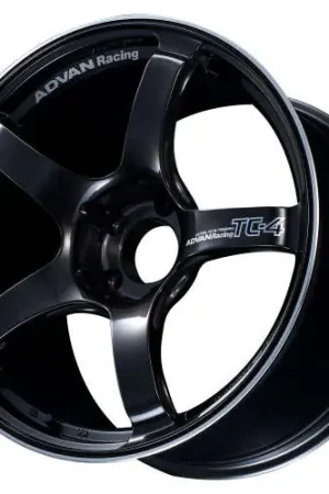 Today Only Advan Racing TC4 5x100 17x7.5 +45 BLACK GUNMETALLIC & RING
