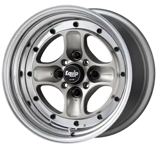 Work Equip 40 4x100 15X10.5 -22 a disk Brut Silver Bulk Order