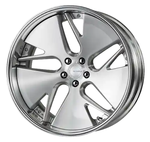 Popular Work Gnosis Cvd 5x115 22x9.5+0 A Disk Brush Silver Clear