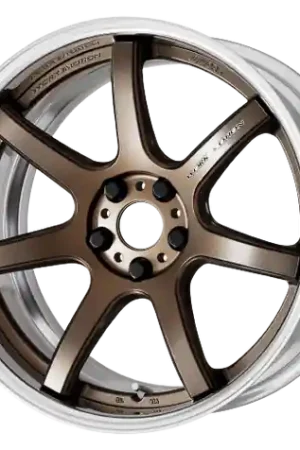 Work T7r 2P 5x114.3 20x9.0 +18 Matte Bronze Grab Now
