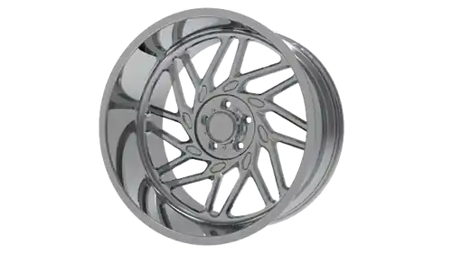 Carolina Forged Asheville 5x5.5 20x12 -44 High Polish Certified