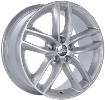 BBS SX 5x120 17x7.5 +49 Sport Silver Express Delivery