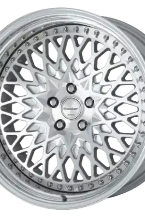 Work Gran Seeker Ccx 5x114.3 20x8.5+25 A Disk Machined Silver Polish Viral