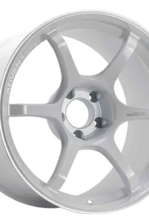 Advan Racing RG-4 5x114.3 17x7.5 +48 RACING WHITE METALLIC & RING Holiday Sale