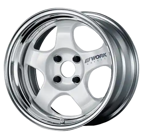 Work Meister S1 2P 5x114.3 15x7+12 A Disk White Certified