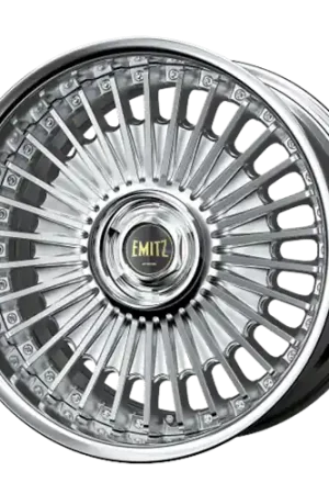 Buy Direct Work Emitz 5x120 Chrome 20x9.5 +45