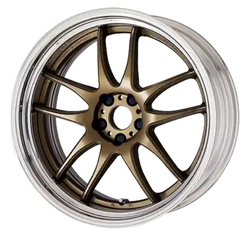 Work Cr 2P 4x100 17x9.0 +0 Matte Bronze Price Cut