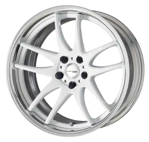 Work Cr 2P 5x115 20x8.0 +0 Gloss White One Day Deal