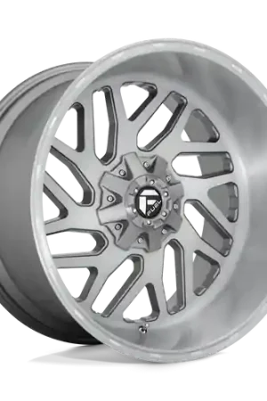 Brand New Fuel 1PC D715 TRITON PLATINUM 5X127/5X139.7 20X12 -43 BRUSHED GUN METAL TINTED CLEAR