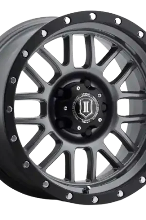 Icon Alloys ALPHA 8x170 20x9+0 GUN METAL Weekend Sale