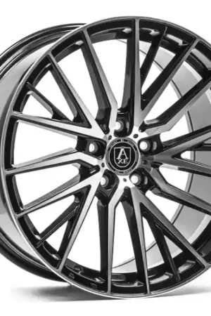 Axe EX40 5x112 22X10.5+40 BLACK AND POLISHED FACE Latest