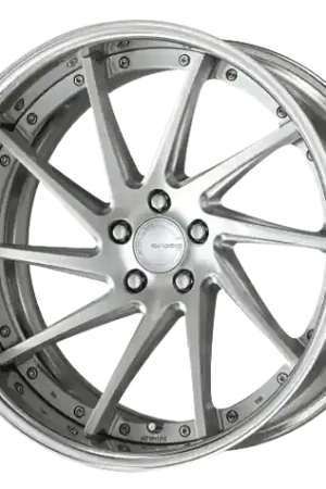 Mega Sale Work Gnosis Cvs 5x120.65 19x9.5+30 W Disk Brush Silver Clear