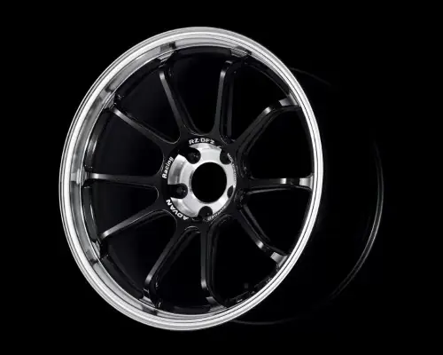 Wholesale Advan Racing RZ-DF2 5x112 19x10.5 +32 DIAMOND CUT & RACING TITANIUM BLACK