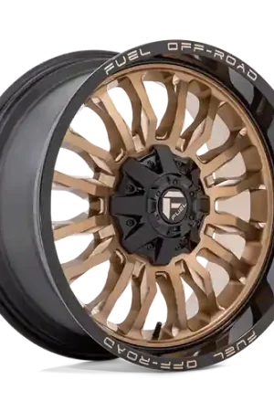 Fuel 1PC D797 ARC 6X139.7 20X9 +1 PLATINUM BRONZE WITH BLACK LIP Brand New
