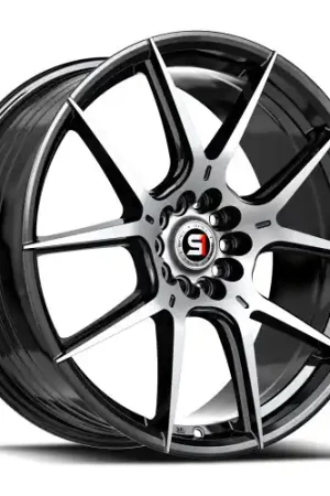 Seasonal Sale Spec-1 SP-71 5x110/5x114.3 17x8 +42 Gloss Black & Machined
