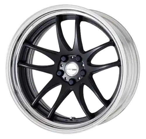 Premium Work Cr 2P 5x114.3 18x10.0 +45 Matte Black