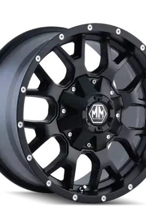 Mayhem Warrior 8015 6x135/6x139.7 17x9-12 Matte Black Save Now