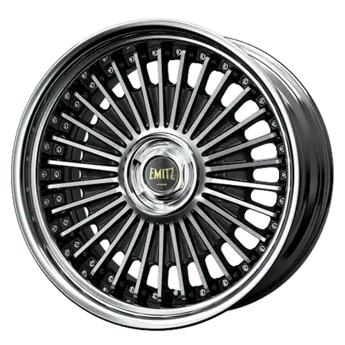 Work Emitz Black Polish 5x108 19x8.5 +0 Direct From Factory