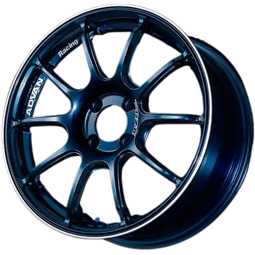 No Minimum Order Advan RZ II 5x114.3 18x9.0+35 Racing Indigo Blue and Ring