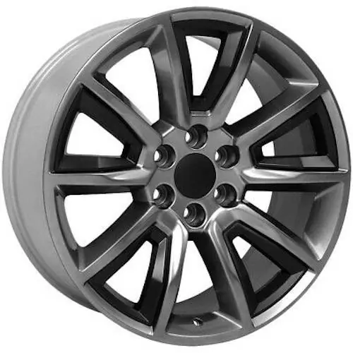O.E. Revolution C-08 6x139.7 22x9 +31 Gunmetal + Black Inserts Reduced Price
