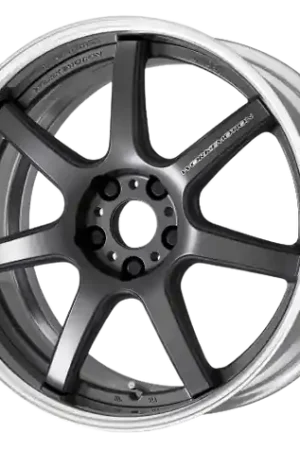 Bargain Work T7r 2P 5x100 18x8 +22 Matte Gunmetal