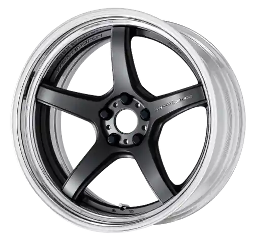 New Release Work T5R 2P 5x105 20x12.0 +45 Matte Gunmetal