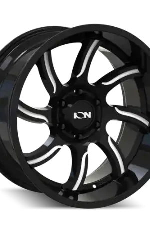 Clearance Ion Type 151 8x170 20x9+18 Gloss Black/Milled