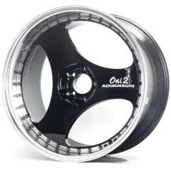 Advan Racing ONI2 PROGRESSIVE 5x112 20x10.5 +32 MACHINING & RACING GLOSS BLACK Premium