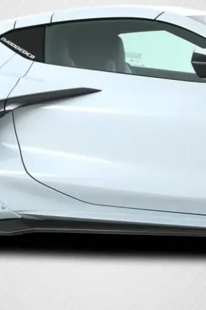 Chevrolet Corvette Gran Veloce Carbon Fiber Side Splitters Body Kit 116586 Buy Direct