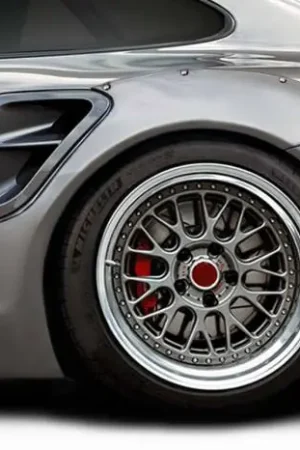 Porsche 997 LBW Duraflex Rear Fender Flares 117289 Same Day Shipping
