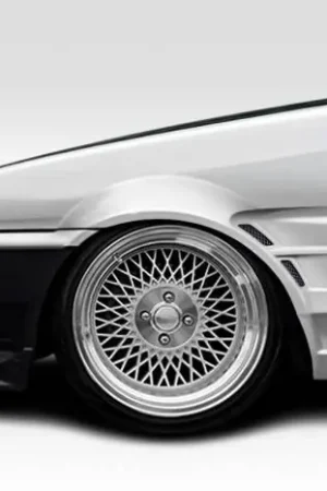 Toyota Corolla 2DR D1 Duraflex Body Kit- 25MM Front Fenders 117737 Special Offer