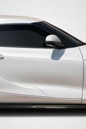 Toyota Supra AG Design Carbon Fiber Side Skirt Splitters Body Kit 116973 Low Price