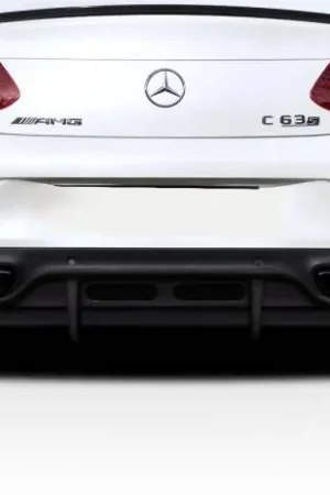 New Arrival Mercedes C Class Power Duraflex Rear Bumper Diffuser Body Kit 117249
