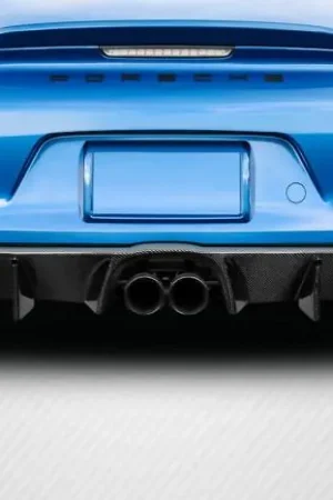 Trending Porsche Cayman Max Carbon Fiber Rear Bumper Diffuser Body Kit 116912