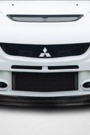 Mitsubishi Evolution Varte Carbon Fiber Front Bumper Lip Body Kit 116890 Premium
