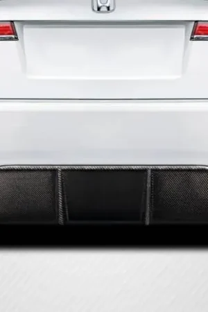 Authentic Honda Accord Ergo Carbon Fiber Rear Bumper Diffuser Body Kit 117545