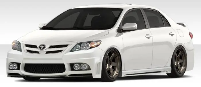 Premium Toyota Corolla W-1 Duraflex Full Body Kit 108401