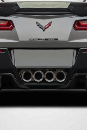 Last Chance Chevrolet Corvette Exe Carbon Fiber Rear Bumper Diffuser Body Kit 117461
