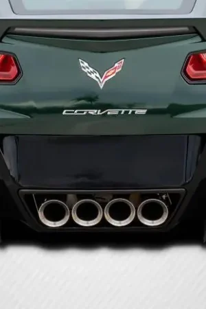In Demand Chevrolet Corvette GTR Carbon Fiber Rear Bumper Diffuser Body Kit 117805