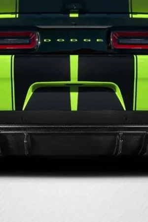 Dodge Challenger Turn Auto Carbon Fiber Rear Diffuser Body Kit 118041 New Arrival