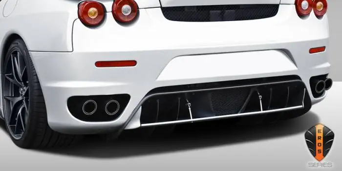 Ferrari F430 Eros Version 1 Duraflex Rear Lip Diffuser Body Kit 107731 Big Sale