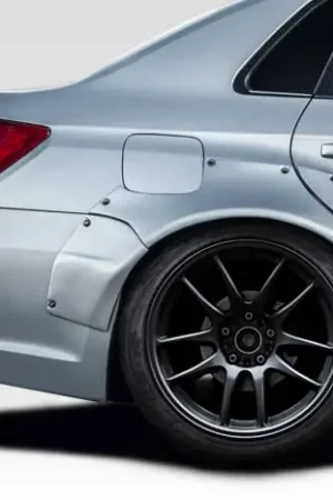 Best Price Subaru WRX 4DR Magna Duraflex Wide Rear Fender Flares 117059