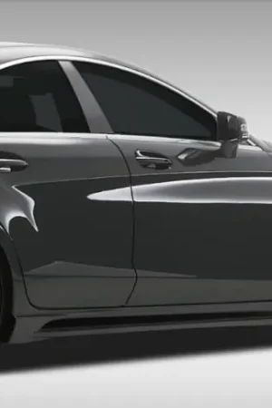 Premium Mercedes CLS Eros Version 1 Duraflex Side Skirts Body Kit 108438