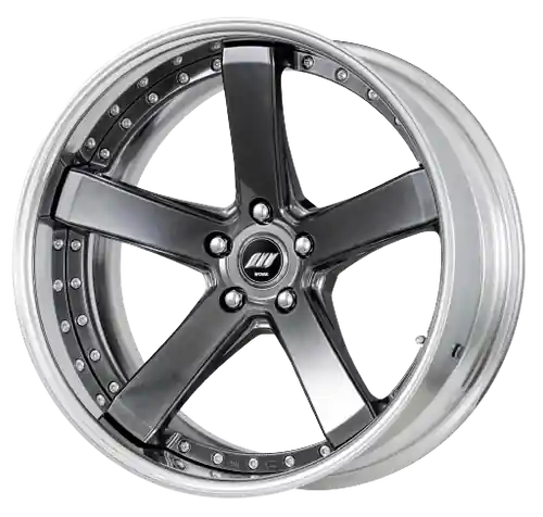 Low Price Work Zeast Black Label Bst2 5x100 20x8.5+30 O Disk Brilliant Silver Black