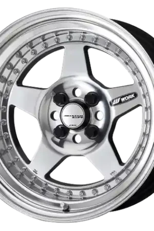 Work Meister Cr01 5x114.3 15x11+-18 O Disk Bright Buff Finish Original