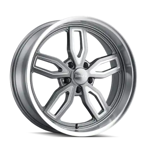 Ridler 608 5x127 20x10+0 Grey W/Milled Spokes & Diamond Lip Order Now
